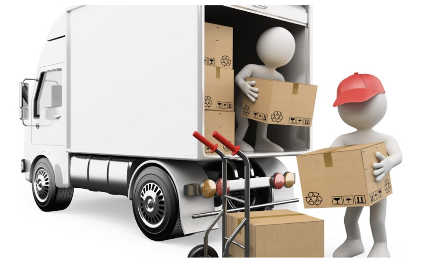 Bốc xếp hàng hoá bằng nhân công - xe vận chuyển đồ Hà Nội