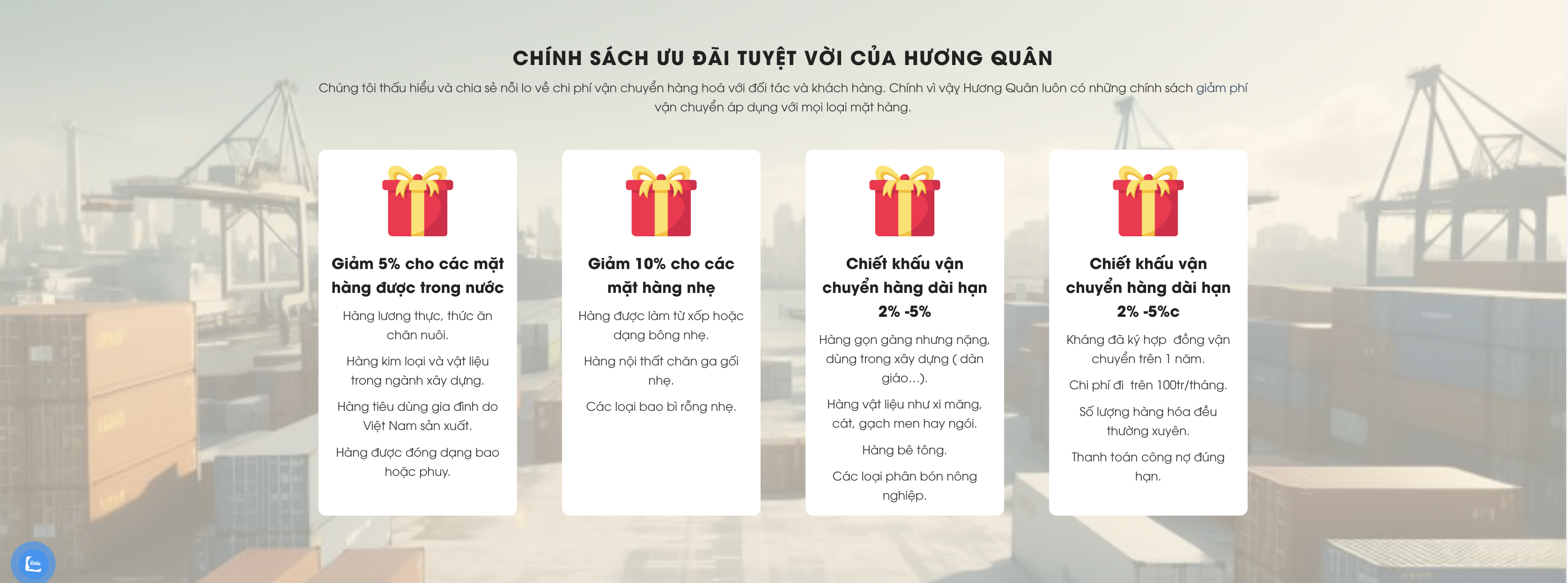 chính sách ưu đãi thuê xe vận chuyển đồ Hà Nội