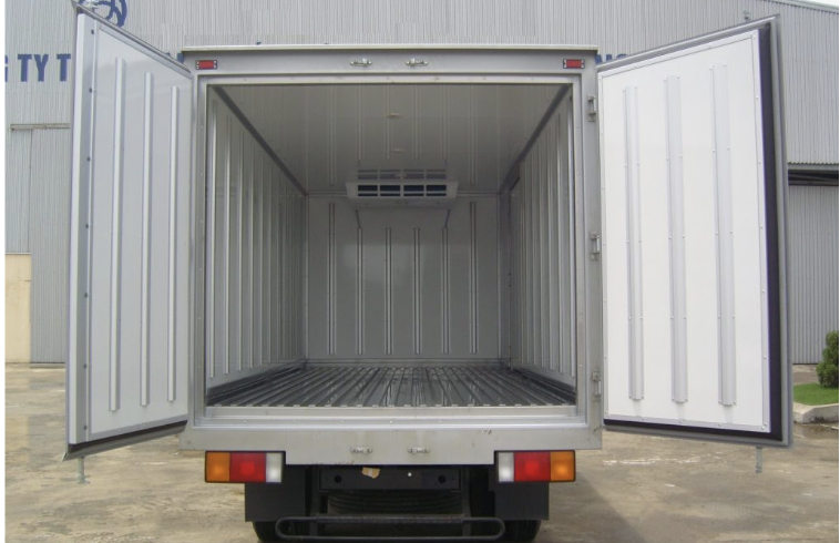 Xe tải, thùng xe, xe đông lạnh, kho bãi