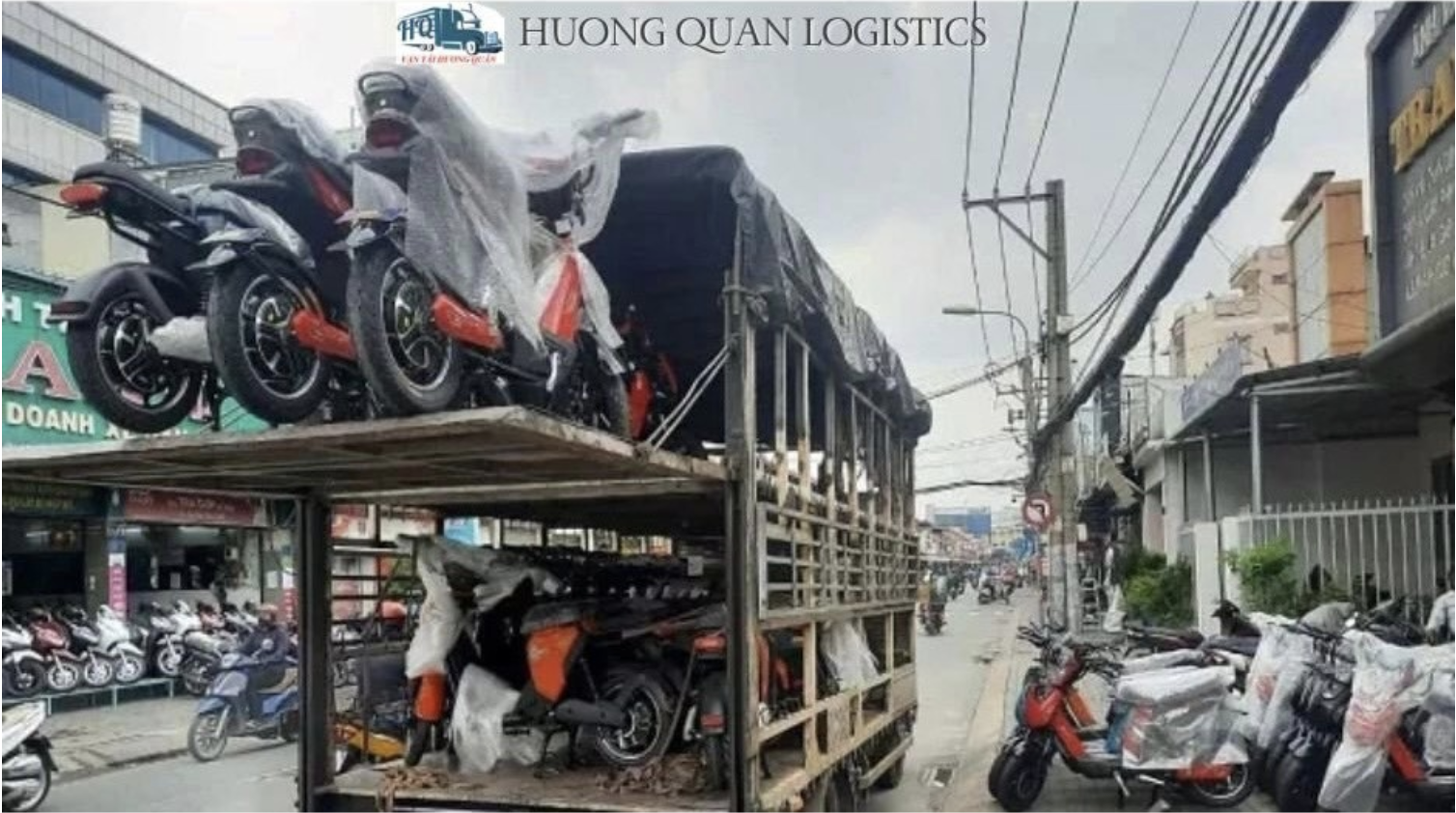 xe rào, vận chuyển xe máy