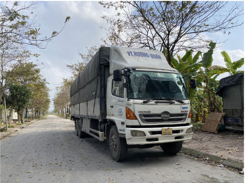 Vận chuyển nhanh Hà nội Sài Gòn bằng xe tải