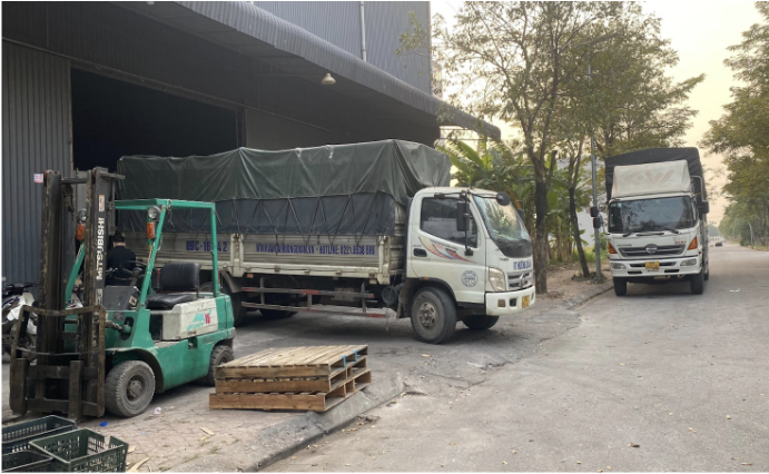 Hương Quân Logistics chuyên chở đồ gửi từ Bắc vào Nam