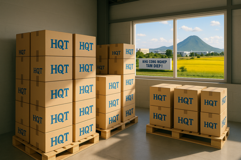 Hàng hóa HQT vận chuyển đến Ninh Bình 2025