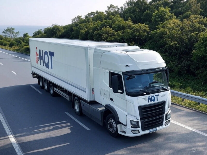Xe tải HQT vận chuyển hàng hóa đến Quảng Ninh