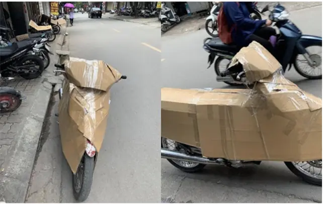 Xe máy được chuẩn bị cho tuyến Hà Nội Đà Nẵng