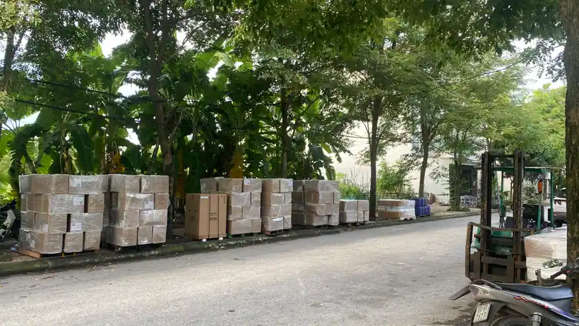 Hình ảnh thực tế hoạt động vận chuyển hàng hóa