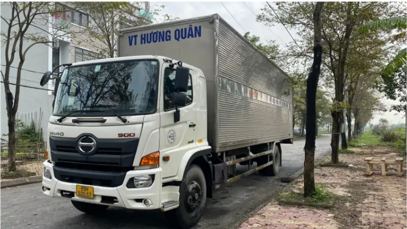 Xe tải trung chuyển hàng hóa tuyến miền Trung