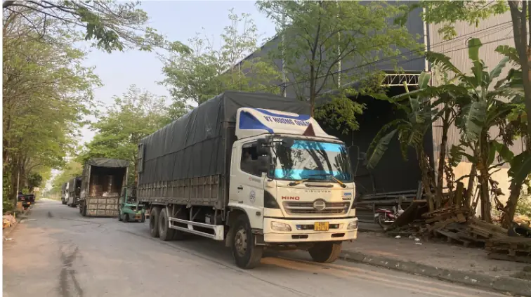 Xe tải phục vụ tuyến vận chuyển TPHCM Thanh Hóa